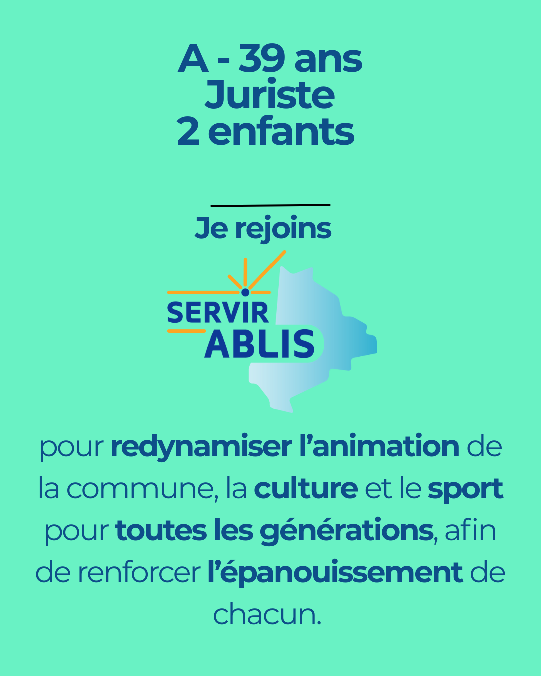 A - 39 ans Juriste - 2 enfants pour servir Ablis